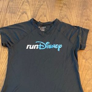 Black runDisney technical T-shirt